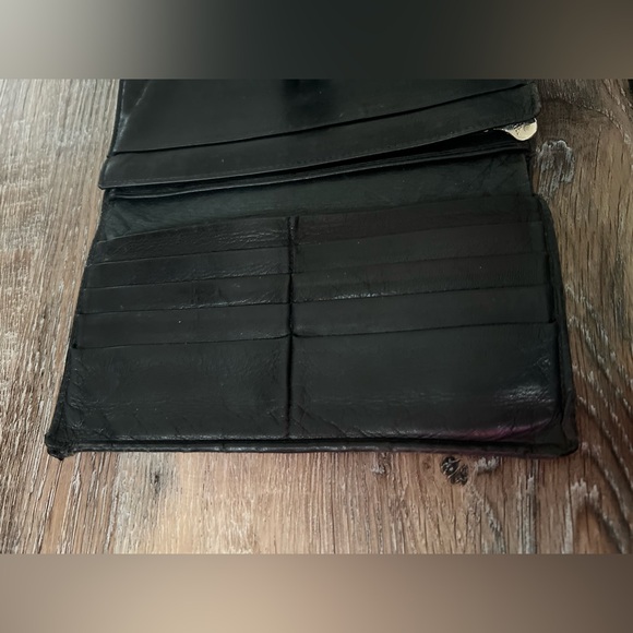 Vintage BOTTEGA VENETA black wallet - read description - Picture 7 of 16